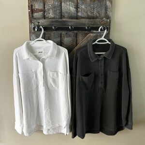 Women's Lot of (9) aerie & American Eagle Tops all for one price